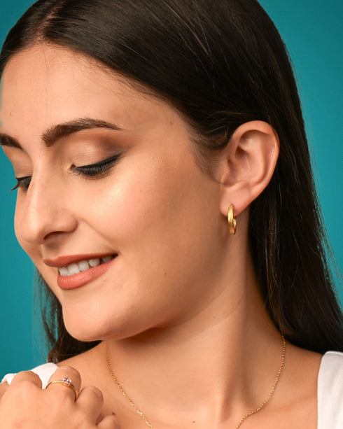Aria Hoop Earrings